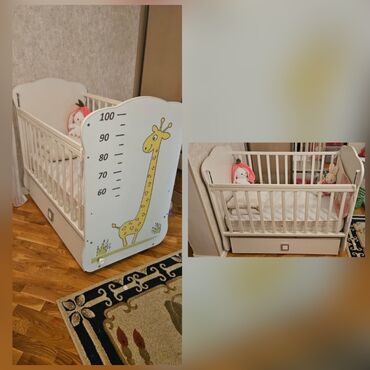 2 ci el usaq mebelleri: Oğlan və qız üçün, İşlənmiş, Dördbucaq, Beşik