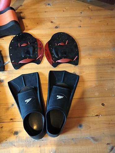 idman rezini: Speedo üzgüçülük dəsti - Qısa üzgüçülük ləpələri (short fins): Speedo — 1