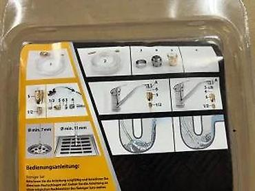 Setovi ručnog alata: WORKZONE Reiniger Set – set za čišćenje odvoda i cevi - Namenjen za — 8