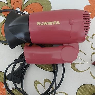 rowenta: Фен складной 800сом плойка 450 сом. утюжок дорожный 800сом. машинка — 2