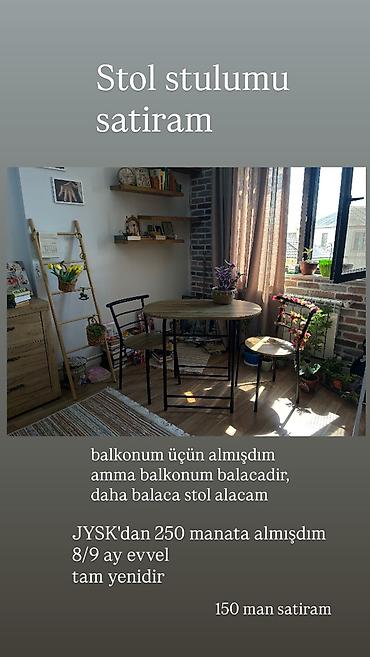 demir ustol: Qonaq masası, Yeni, Açılmayan, MDF, Oval masa — 1