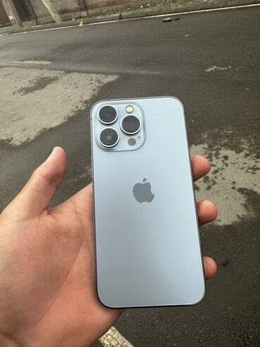 электро мобилы: IPhone 13 Pro, Б/у, 128 ГБ, Sierra Blue, 81 %