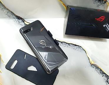 mod: Asus ROG Phone, Б/у, 128 ГБ, цвет - Черный, 1 SIM, 2 SIM — 2