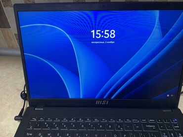 жёсткий диск новый: MSI noutbuk Xüsusiyyətlər və detallar: - Ekran: 15.6" (nazik