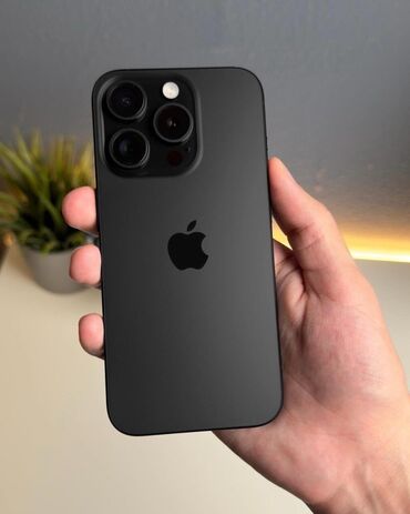 айфон 13 бу цена: IPhone 16 Pro, Колдонулган, 128 ГБ, Black Titanium, 95 %