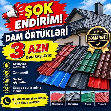Dam işləri: Müasir dam örtüyünün bir başa zavoddan satışı və peşəkar usdalar ilə — 6