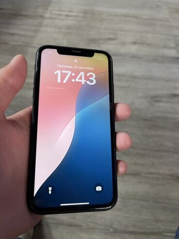наушник п9: IPhone Xr, Колдонулган, 128 ГБ, Кара, 86 %