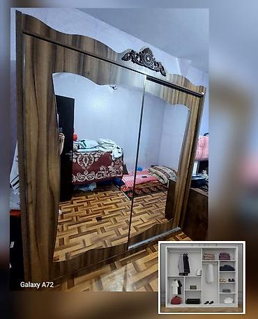 Dolab fabrik istehsali.qiymet 220 man.olcu en2.00xh2.20x57sm.unvan — 1