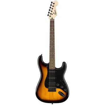 akustik gitara satisi: Fender SQ Bullet Strat HSS BH 2TS ( Elektro gitara Gitara Fender
