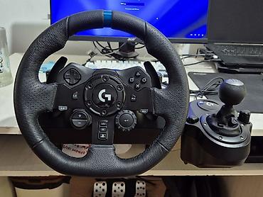 🔱Игровой руль Logitech G923🔱 с комплектом педалей и шифтером(коробка at lalafo.kg 🔱Игровой руль Logitech G923🔱 с комплектом педалей и шифтером(коробка