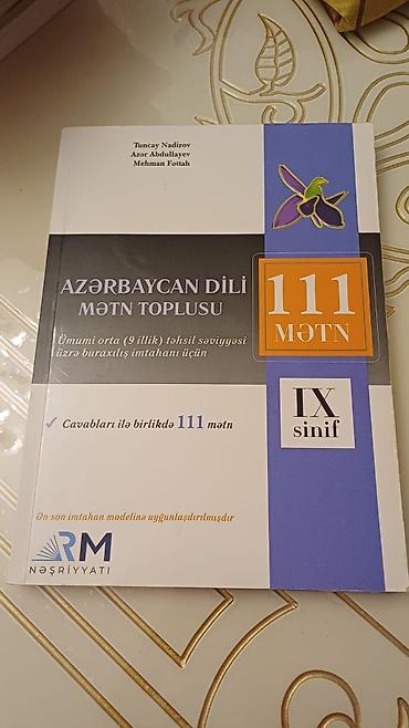 Спорт и хобби: Məhsul: “Azərbaycan Dili Mətn Toplusu – 111 mətn” (IX sinif) - — 1