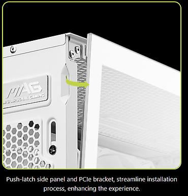 ucuz pc kasa: ⚡ MSI MAG PANO 110R PZ WHITE – Ağ Şassi, Panoramik Şüşə və Güclü ARGB — 3