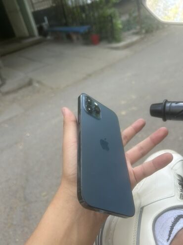 чехли: IPhone 12 Pro Max, Колдонулган, 128 ГБ, Sierra Blue, Каптама, 82 %