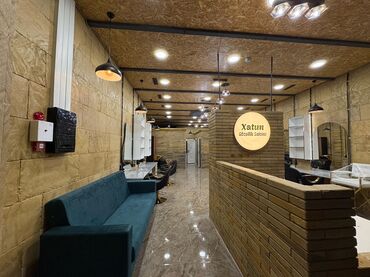 Digər salon, tibbi mebel: Gözəllik salonu üçün tam təchiz olunmuş geniş sahə - Interyer: Kərpic — 2