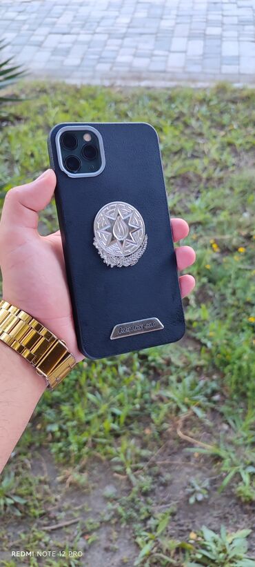 iphone 15 pro max qeydiyyat qiymeti: IPhone 11 Pro Max, Qızılı, Simsiz şarj, Face ID, Sənədlərlə