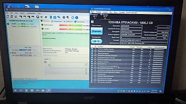 toshiba: Накопитель для ПК, Б/у, Toshiba, HDD, 1 ТБ, 3.5", Для сервера — 3