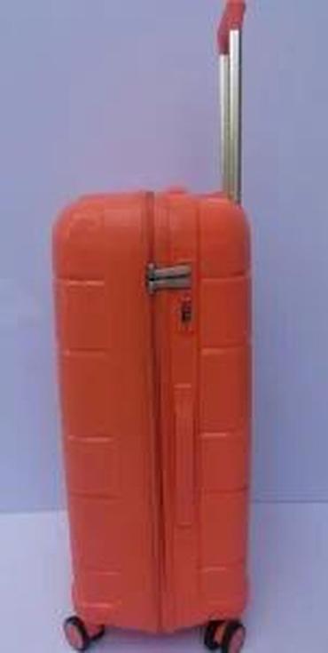 Putni koferi i torbe: Tvrdi kofer na točkiće – narandžaste boje - Materijal: čvrsta ABS/PC — 21