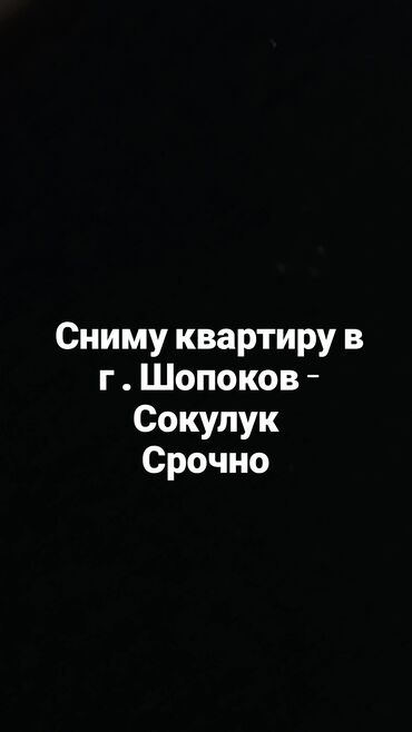 долгосрочная квартира бишкек васток 5: Ищу квартиру в аренду в районе г.Сокулук. г. Шопоков на 2 чел