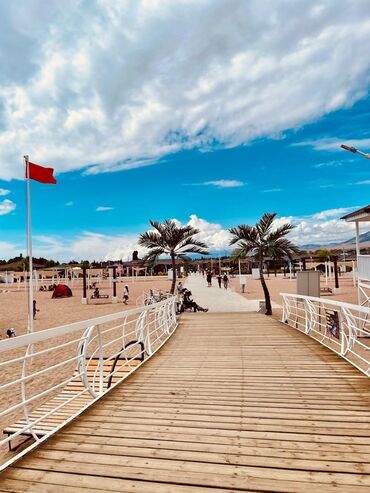 Иссык-Куль 2025: Коттедж, палм бич ЦО Palm Beach, Чок-Тал, Барбекю, Детская площадка, Охраняемая территория — 13