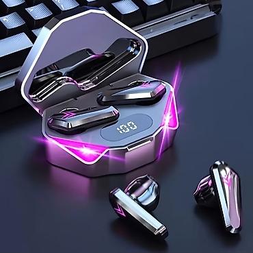 xbox wireless controller: Игровые беспроводные наушники TWS с футуристическим кейсом - — 1