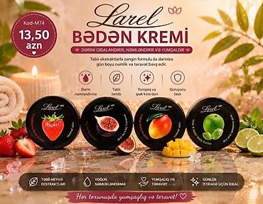 Larel Bədən Kremi – dəriyə qidalandırıcı, nəmləndirici və yumşaldıcı