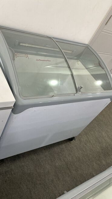 морозильник для мороженого: Ticarət vitrin dondurucu (sürüşən şüşəli) - Tip: Üstü şüşə sürüşkən