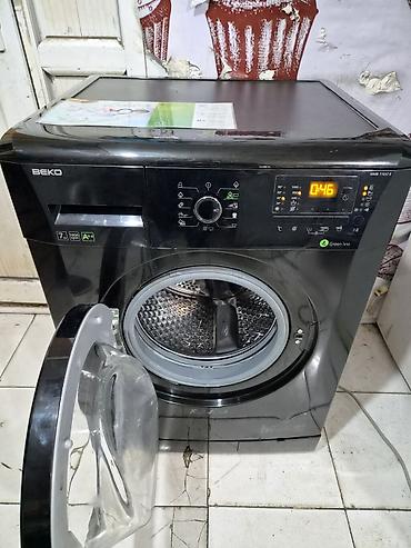 sac maşını: Paltaryuyan maşın Beko, 7 kq, İşlənmiş, Avtomat, Qurutma var, Pulsuz çatdırılma, Ödənişli çatdırılma — 3