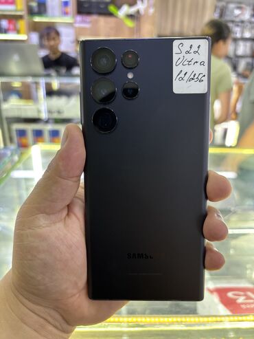 телефон самсунг с 22 ультра: Samsung Galaxy S22 Ultra, Б/у, 256 ГБ, цвет - Черный, 1 SIM