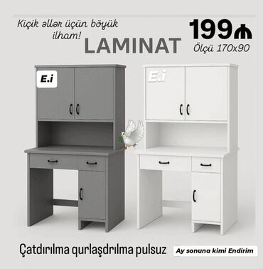 Divanlar: Oğlan və qız üçün, Yeni, Siyirməli, Yazı masası, Stulsuz
