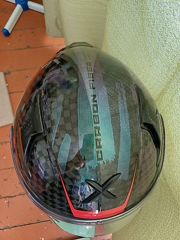 cg motor: Axor Carbon fiber kask. 1 2 dəfə istifadə olunub. motosikletimi — 3