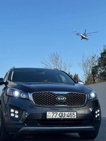 Kia: Kia Sorento SUV – qara rəng, şəhər və uzun məsafələr üçün güclü və — 3