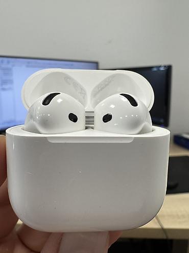 гарнитур цена: СРОЧНО Продается наушники Apple AirPods 4 (ANC) Торг уместен. - — 1
