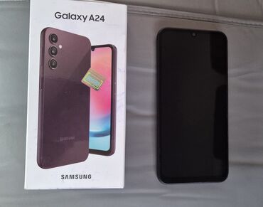 black shark: Samsung Galaxy A24 4G, 128 GB, rəng - Qara, Sensor, Barmaq izi, İki sim kartlı