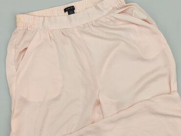 spodnie dresowe damskie różowe: Material trousers, Amisu, M (EU 38), condition - Fair