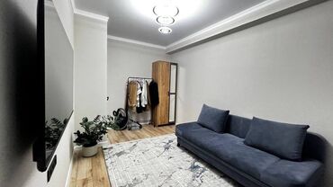 ремонт офисов: 1 бөлмө, 33 кв. м, Элитка, 11 кабат, Евроремонт