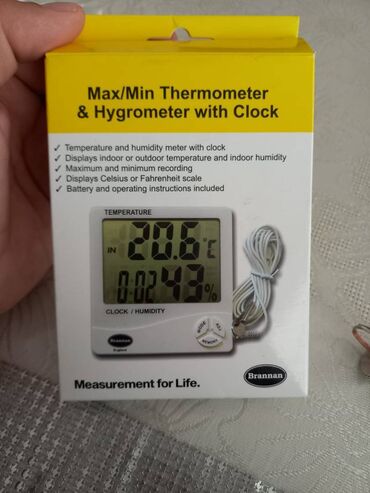 Digər məişət texnikası: Termometr