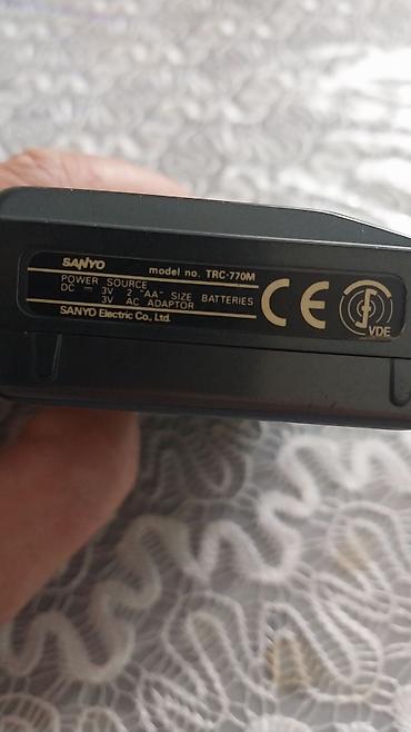 SANYO TRC-770M – kaset diktofonu - Model: TRC-770M (Sanyo Electric