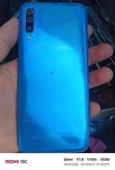 ноутбук планшет 2 в 1: Samsung Galaxy A50, Б/у, цвет - Синий — 1