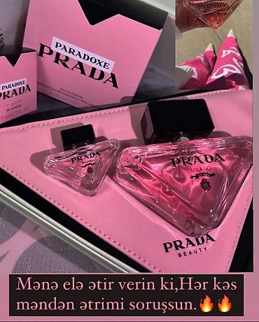 ysl parfüm: Məhsul: Premium qadın ətirləri kolleksiyası - Prada Paradoxe / — 1