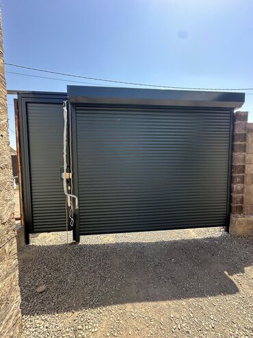 Рольставни ворота: Алюминиевые, Автоматические, DoorHan, Для магазина, Для гаража, Для частного дома, С калиткой, Оптом, Новый, Бесплатная установка — 2