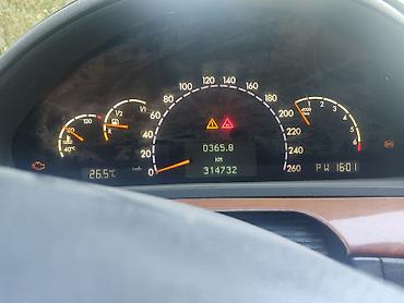 мерседес 210 2 4: Mercedes-Benz S-Class: 1998 г., 5 л, Автомат, Бензин, Седан — 9