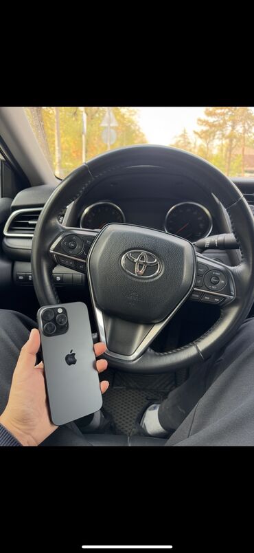 продаю телефон айфон: IPhone 15 Pro Max, Колдонулган, 256 ГБ, Black Titanium, Кулакчындар, Куту, Коргоочу айнек, 89 %