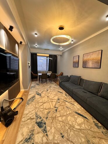 Долгосрочная аренда квартир: 2 комнаты, С мебелью полностью — 1