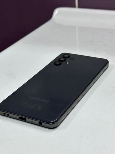 samsung m600: Samsung Galaxy A32, 128 GB, rəng - Qara, Barmaq izi, Face ID