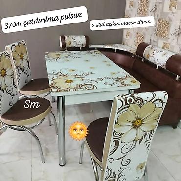 açılan stollar: Yeni, Künc divan, Qonaq otağı üçün, Mətbəx üçün, Açılan — 1