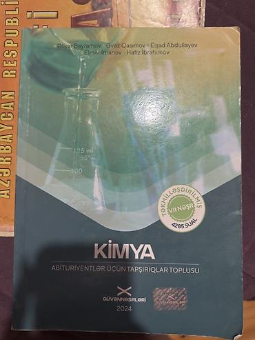 gobelek eleyhine derman: Kimya üzrə abituriyentlər üçün vəsaitlər dəsti 1) “Kimya – — 1