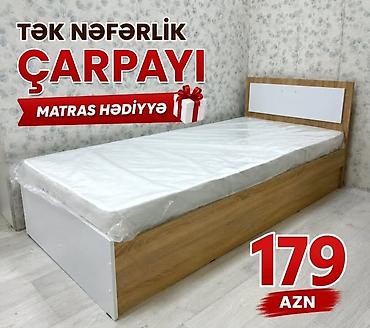 ucuz tek kravatlar: Tək nəfərlik çarpayı – sadə və funksional dizayn. Xüsusiyyətlər: - — 1