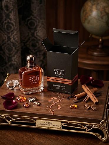гармин вену 4: Emporio Armani Stronger With You Intensely — мужская парфюмерная вода — 2