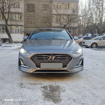 серый hyundai: Hyundai Sonata: 2017 г., 2 л, Типтроник, Бензин, Лимузин