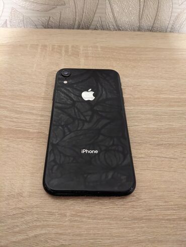 айфон бу: IPhone Xr, Б/у, 128 ГБ, Черный, Наушники, Зарядное устройство, Чехол, 86 %